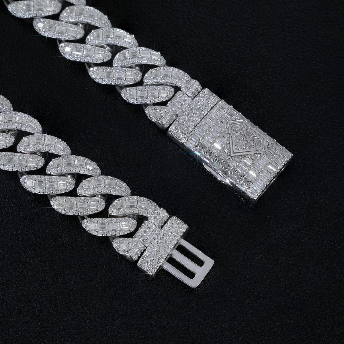 Mr Money iced out baguette monster chain product detail