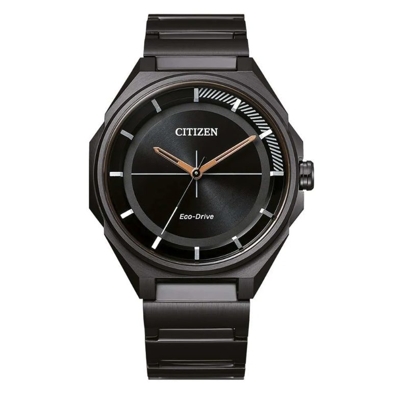 Citizen Dress Eco-Drive 41mm Black Dial Steel Watch - product image