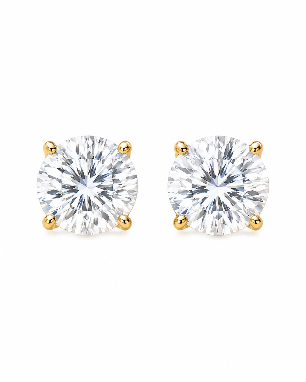 9ct Gold 2cts Diamond Studs - product image