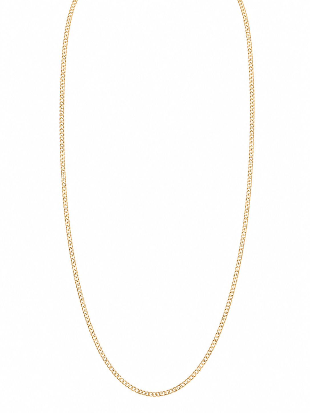 9ct Curb Link Chain 61cm 2mm