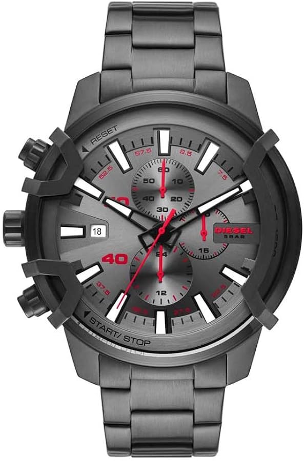 Diesel Griffed Chronograph DZ4586 Gunmetal Stainless Steel Men s Watch - product image