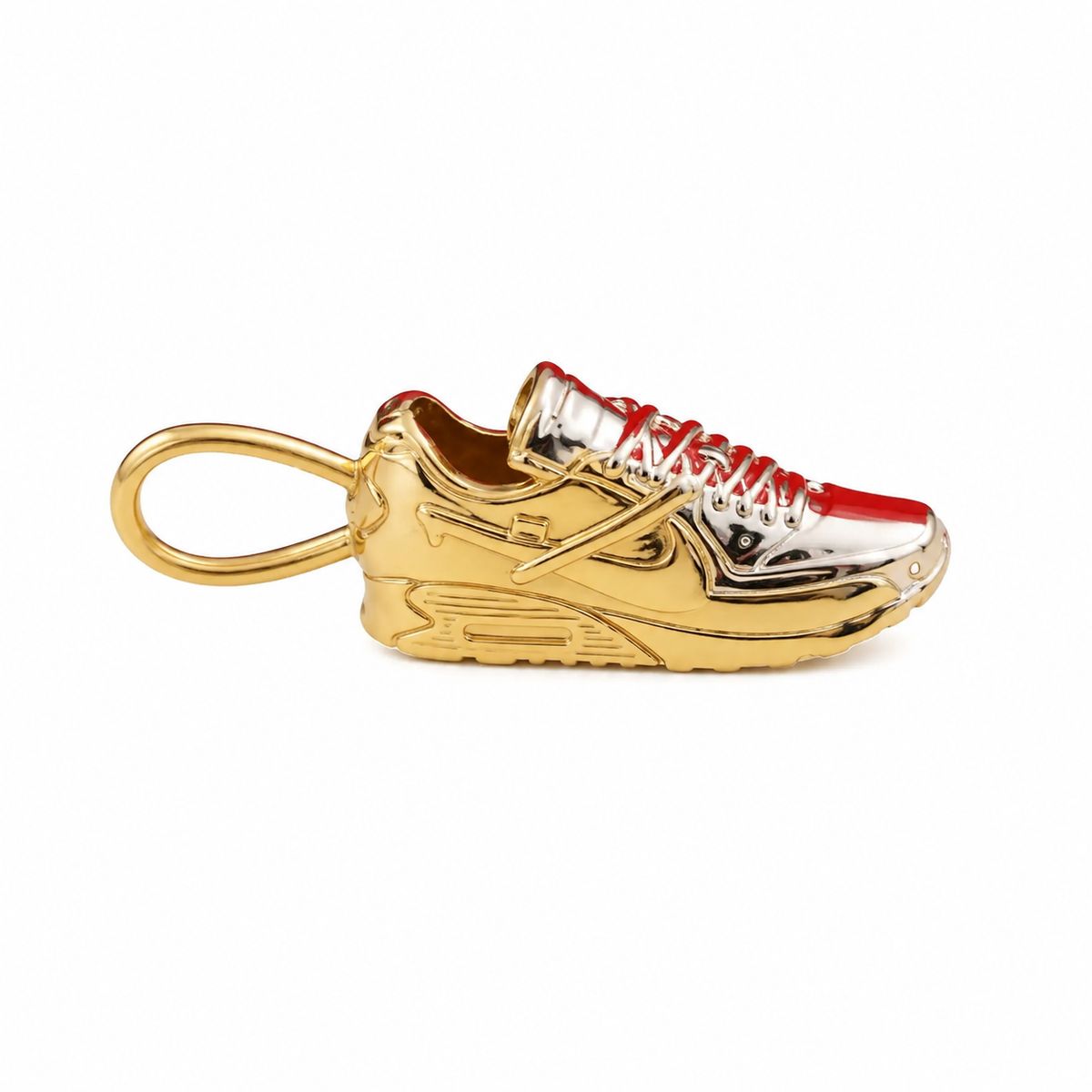 9ct Gold Diamond 90 Shoe Pendant - product image