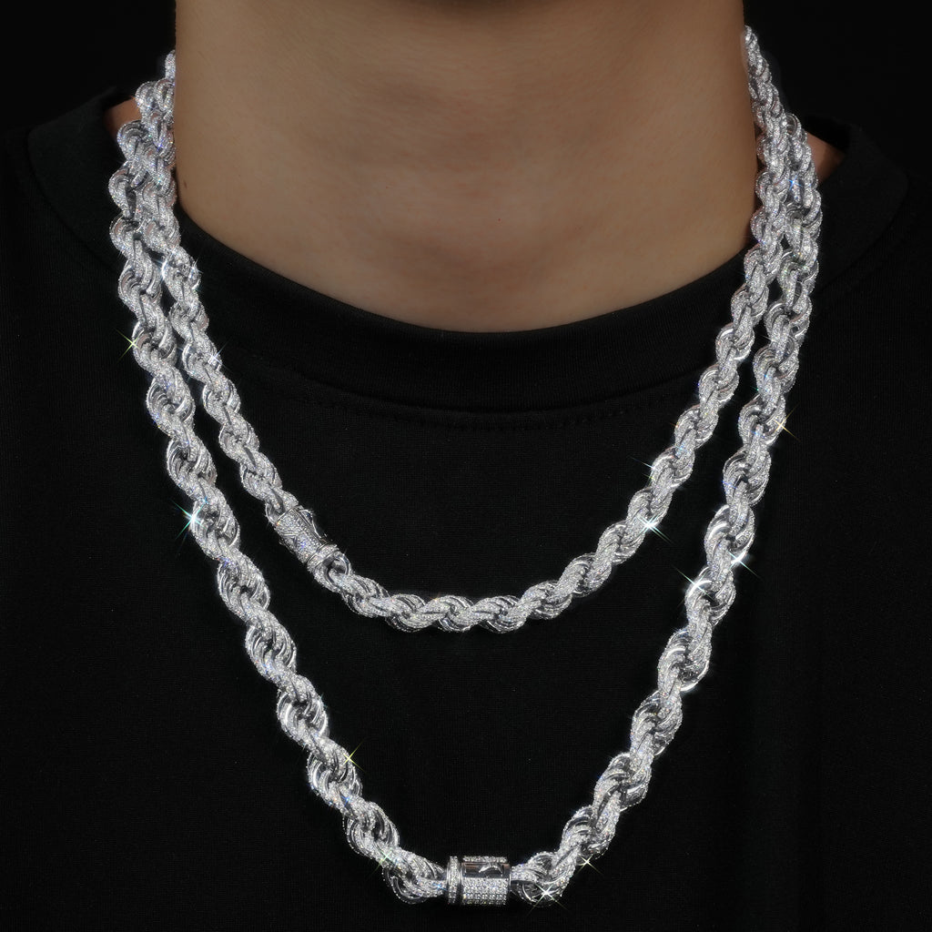 Fully Iced Out Rope Chain - product image