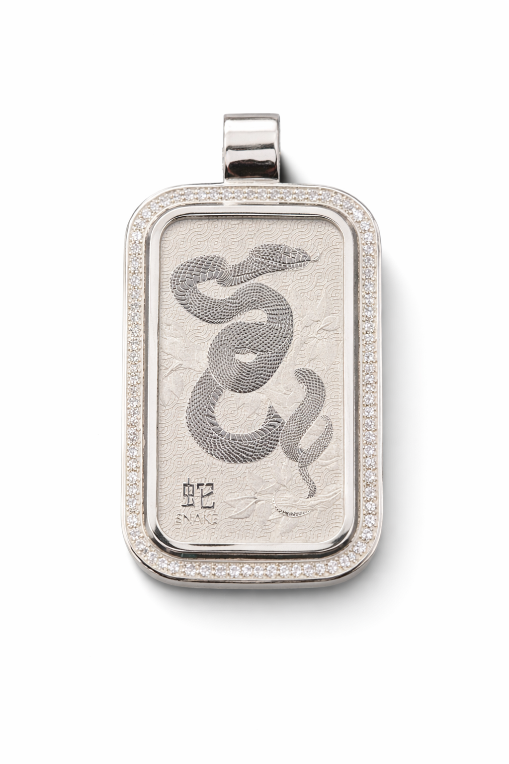 Year Of The Snake Silver Pendant - product image