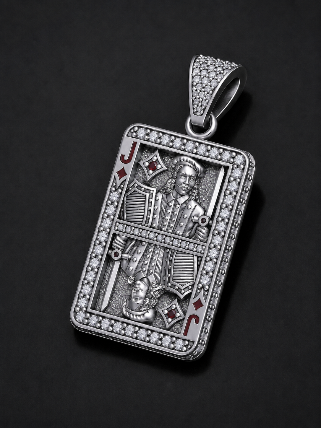 Diamond Jack Card Pendant - Casino Royale - product image