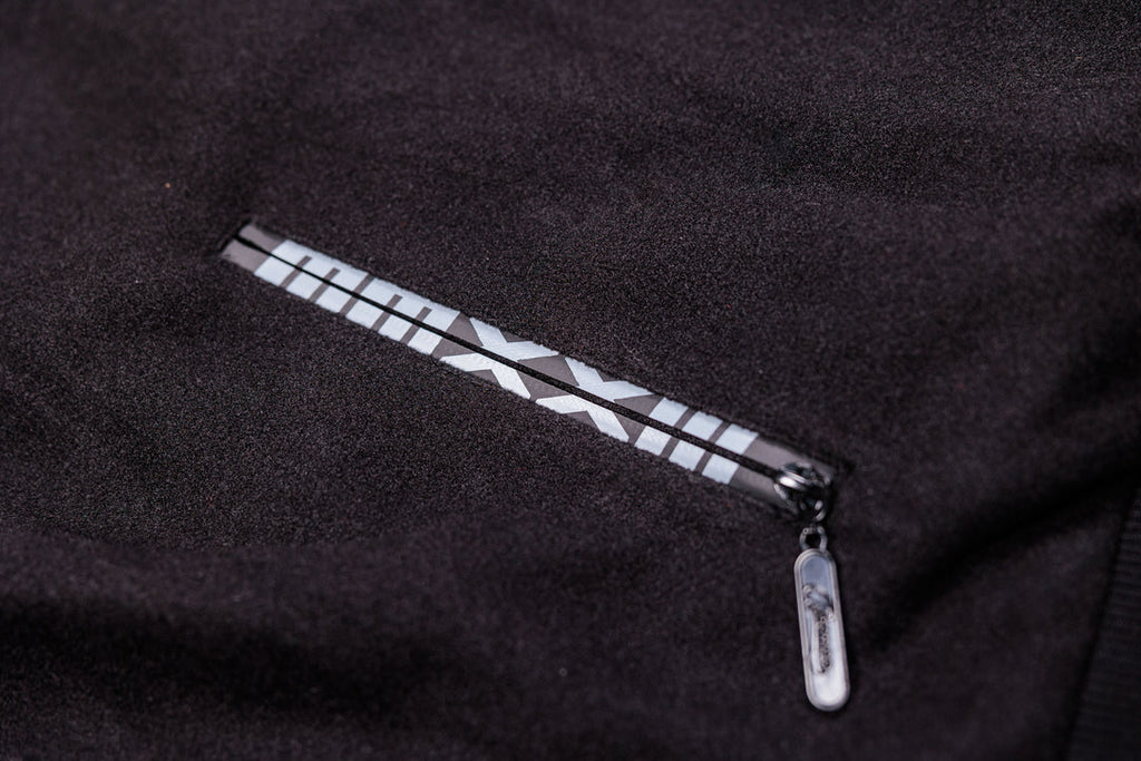Avenue Varsity Black Jacket - additional view