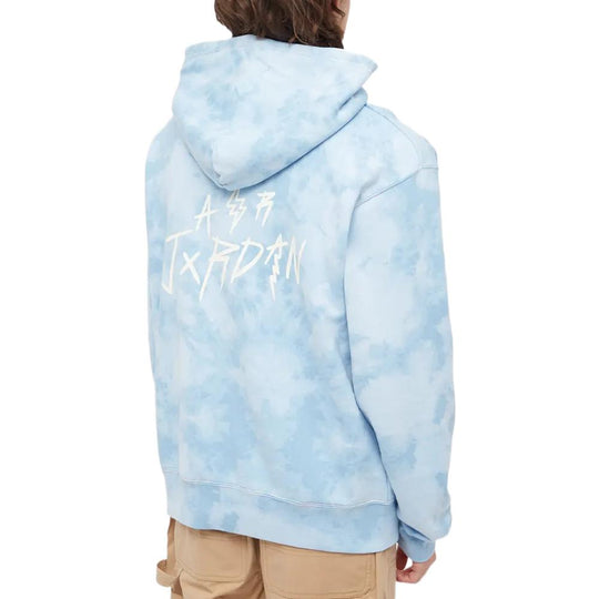 Jordan x J Balvin Hoodie Blue - detail view
