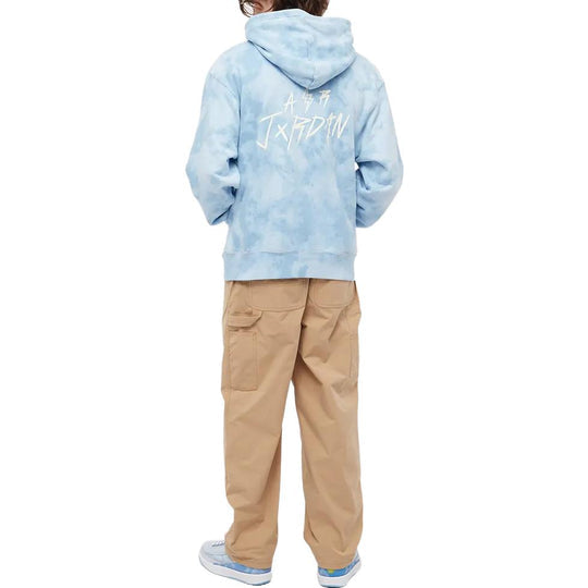 Jordan x J Balvin Hoodie Blue - side view