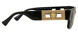Versace JPG Black Sunglasses - back angle