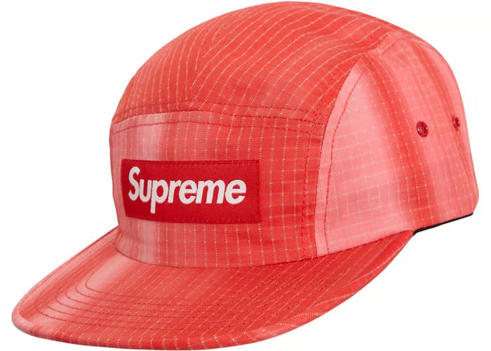 Supreme Tie Dye Ripstop Camp Cap Red SS19 Box Logo Rare - product image