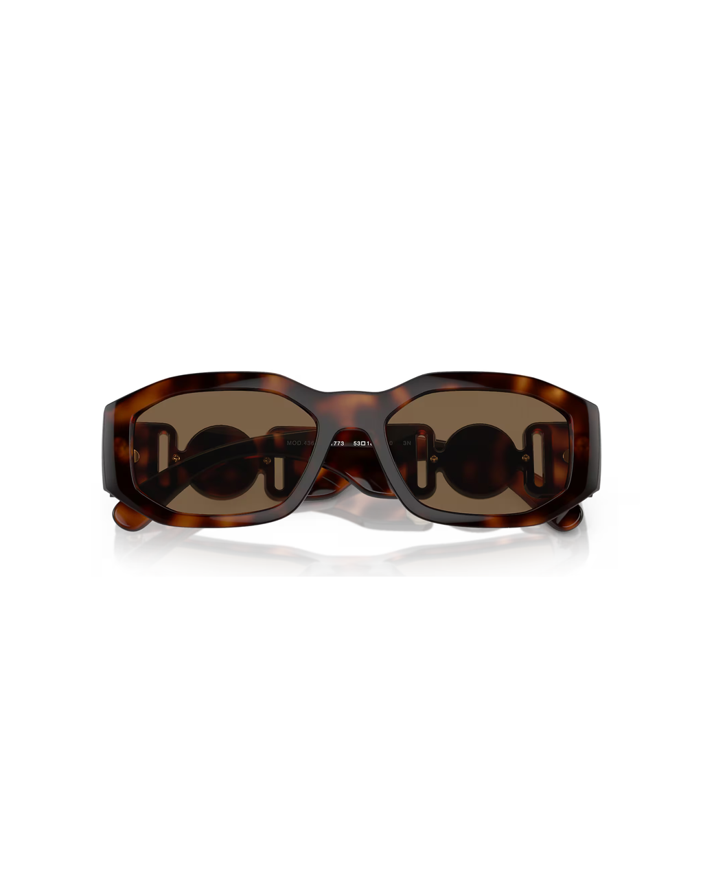 Versace Havana Medusa Sunglasses - detail view