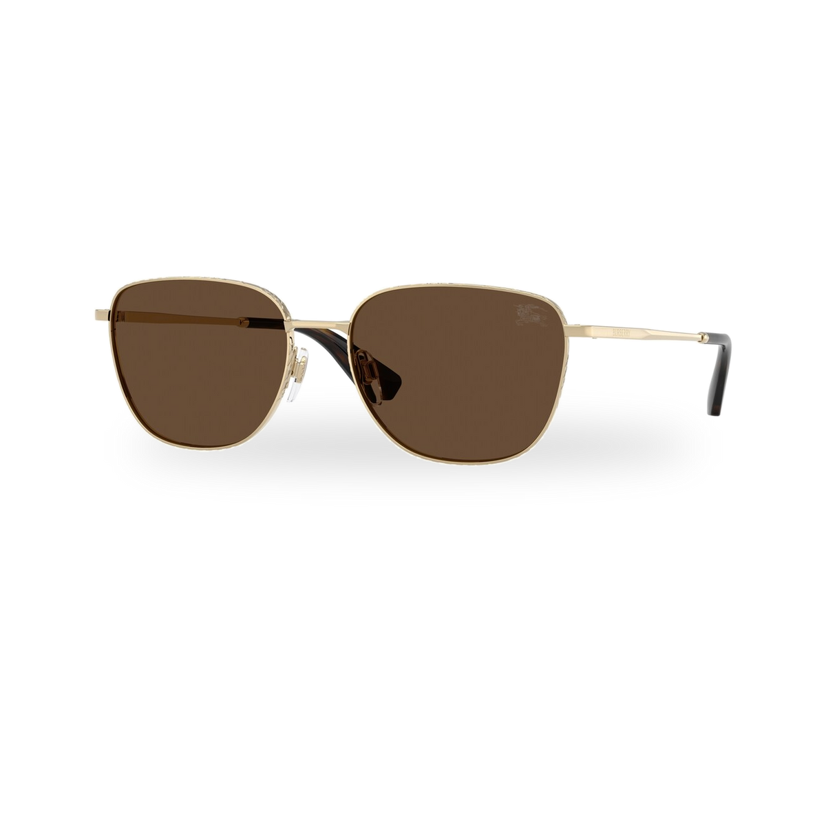 Burberry BE3171 Sunglasses in Light Gold with Dark Brown lenses - transparent supplier photo with soft shadow