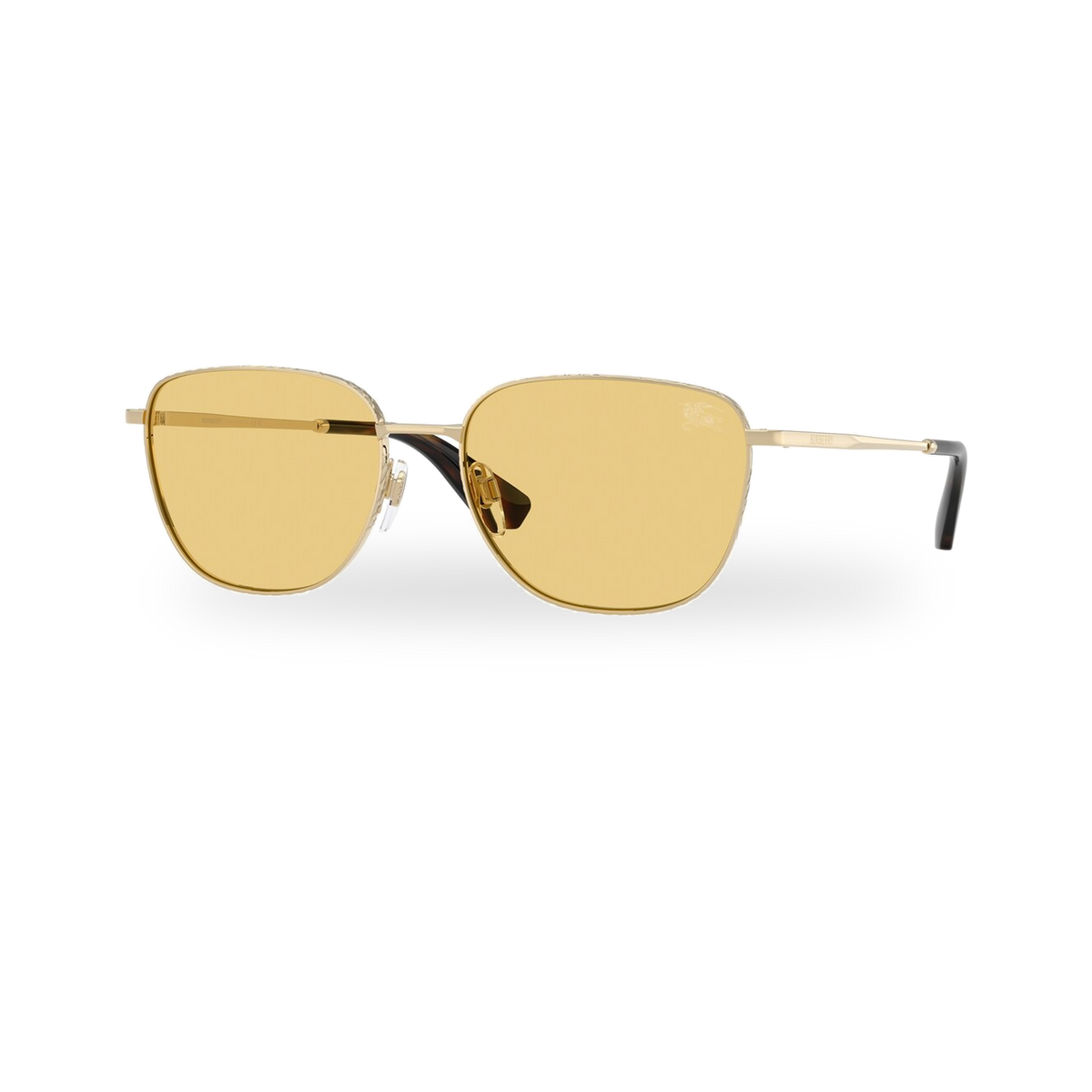 Burberry BE3171 Sunglasses in Light Gold with Yellow lenses - transparent supplier photo with soft shadow