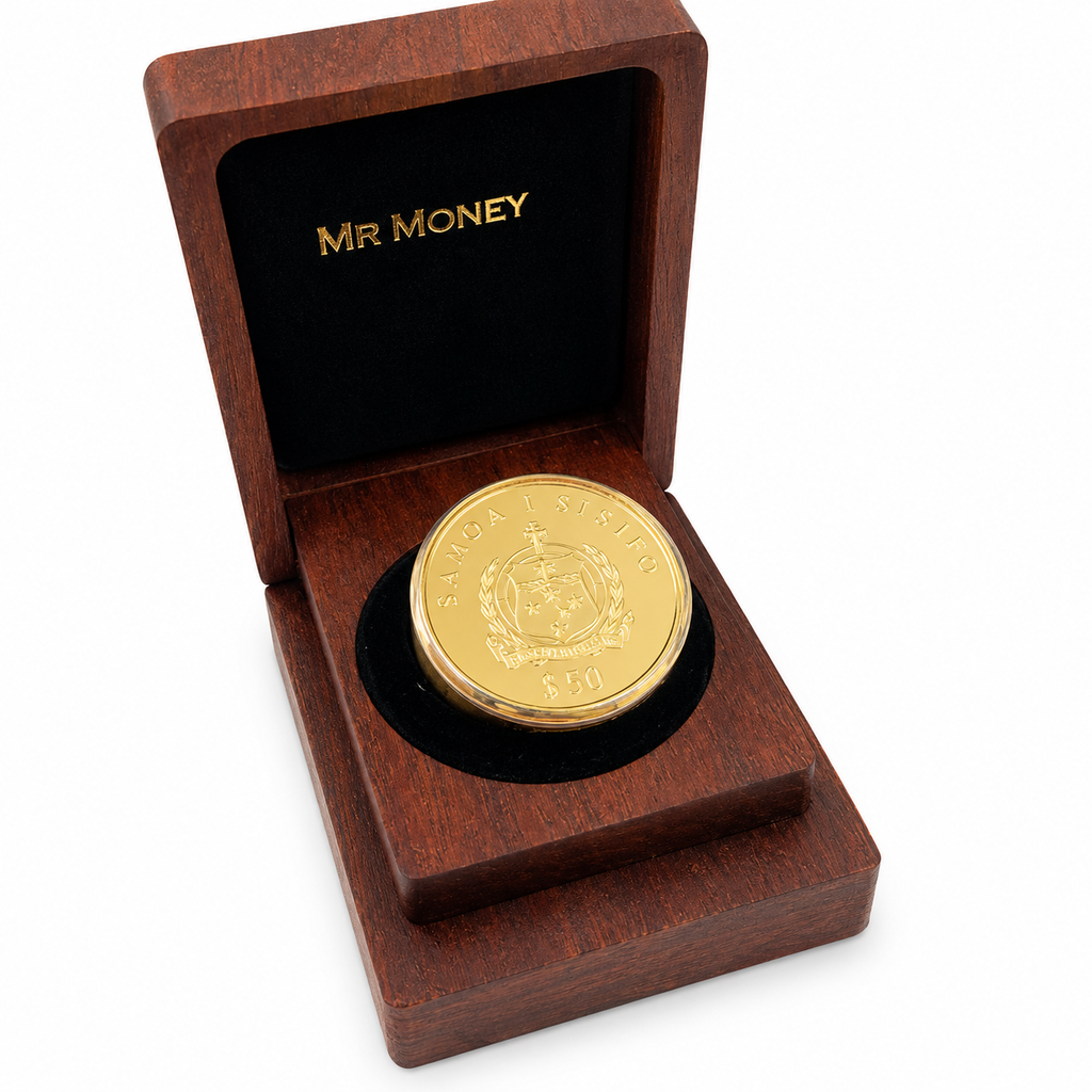 14ct Samoan Gold Coin Ring - detail view