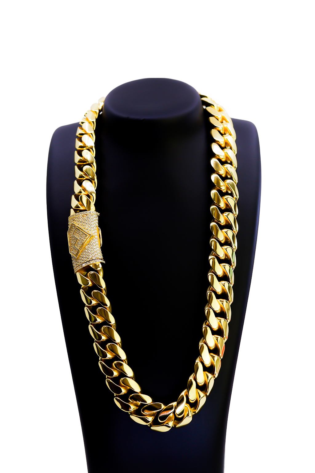 Monster Chain Plain Iced Out Custom Clasp - product image
