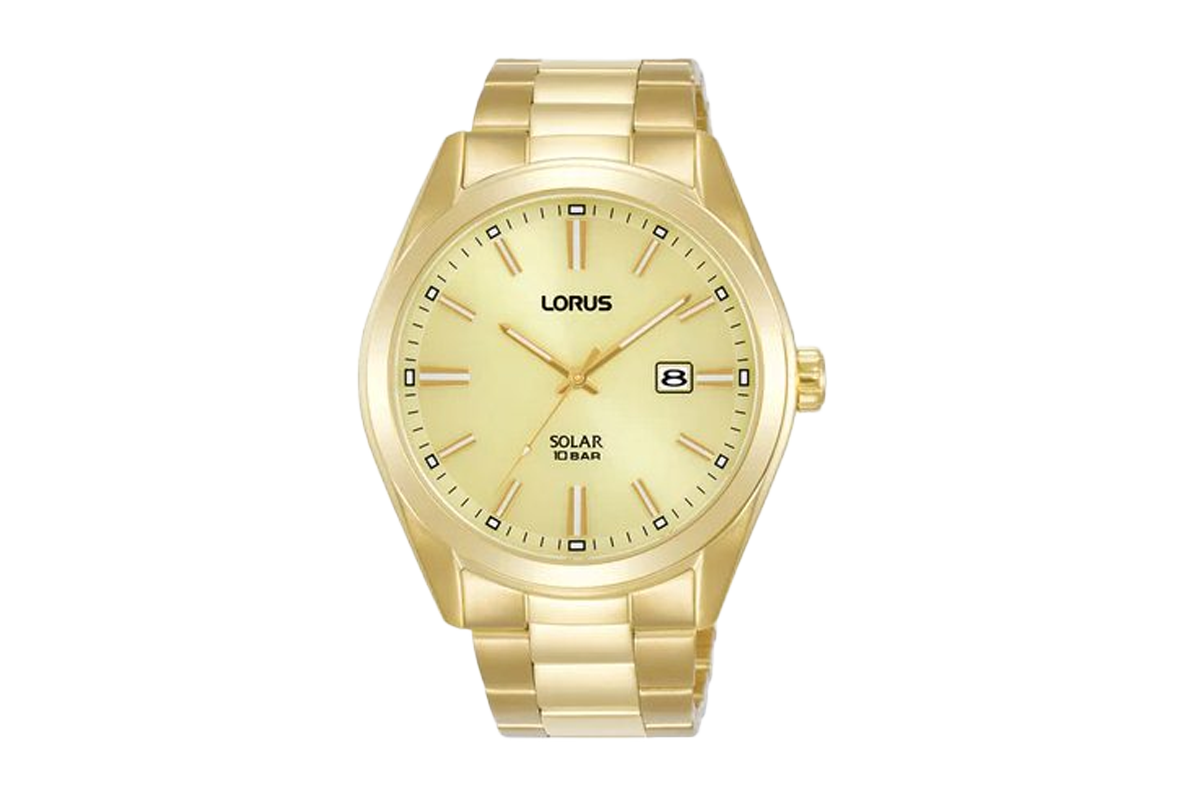 LORUS MENS DRESS SOLAR WATCH RX338AX9 - product image