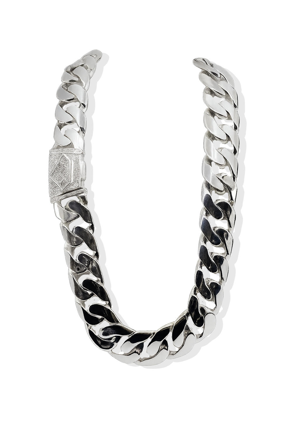 Silver Monster Chain 26mm With Custom Mr Money Clasp - product image