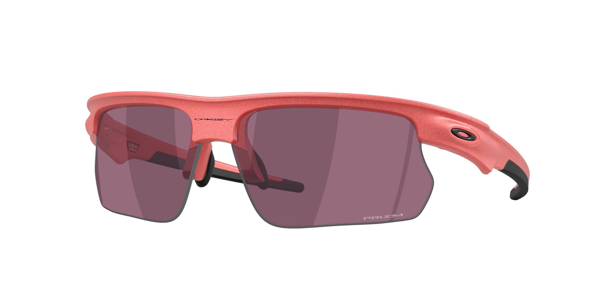 Oakley 0OO9400 Bisphaera Sunglasses in Muted metallic paloma with Prizm road black lenses