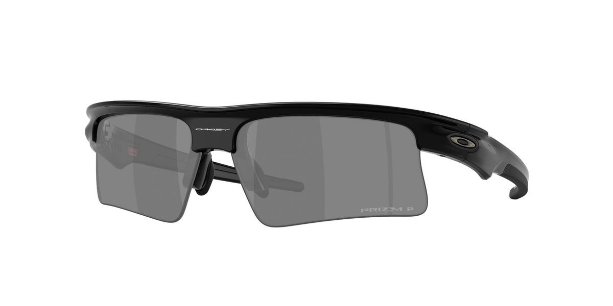Oakley 0OO9534 Bisphaera Speed Sunglasses in Polished black with Prizm black polarized lenses
