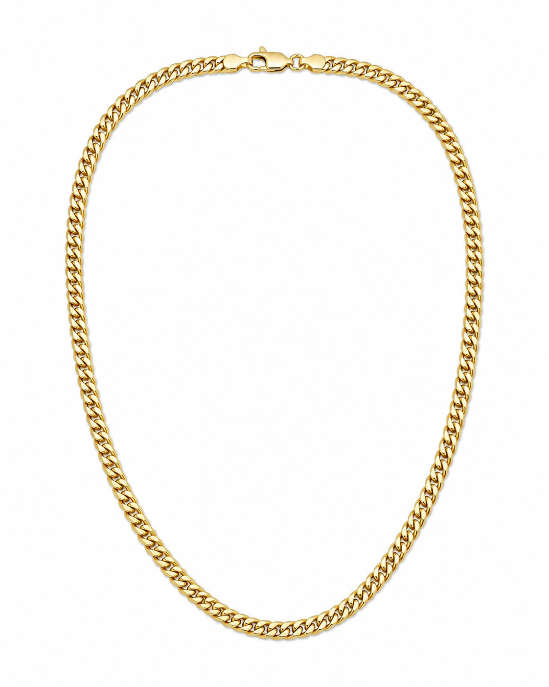 9ct Gold Urban Link Chain 45cm 4mm 15.2g - product image