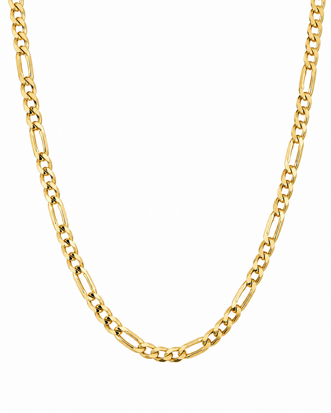 9ct Gold Figaro Chain 45cm 5mm 18g - product image