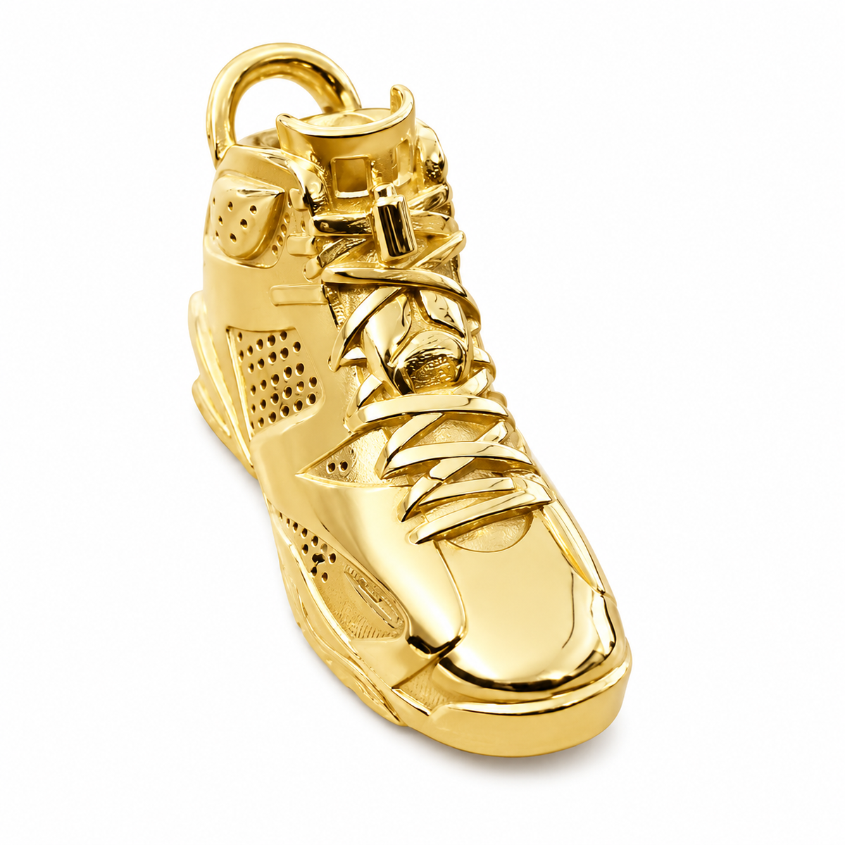 9ct Gold Jordan 6 Shoe Pendant - product image