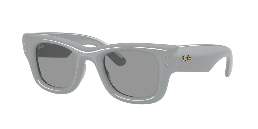 Ray-Ban Wayfarer Puffer RB4940 Sunglasses in Solid grey with Grey lenses - original supplier photo