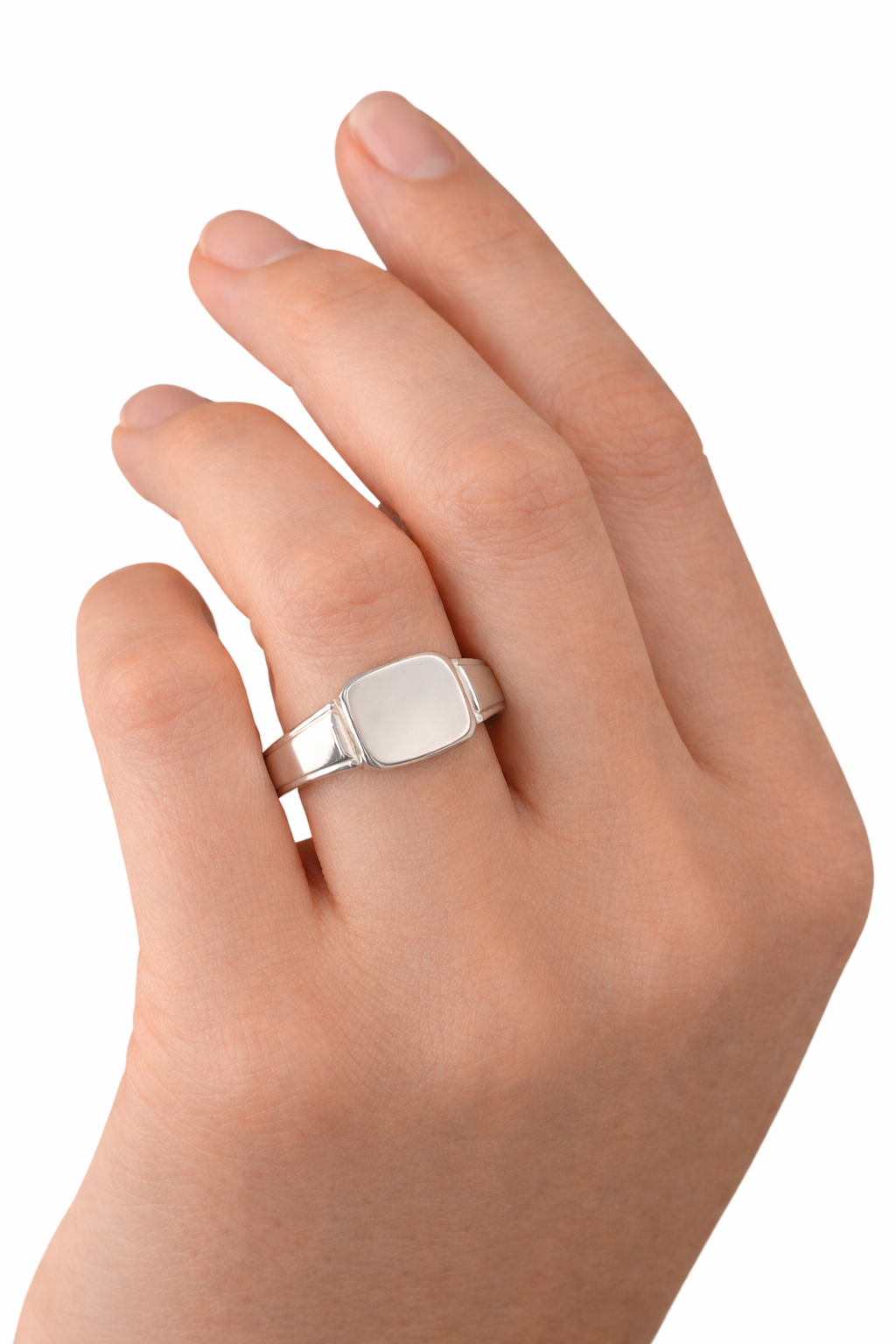 Everson Sterling Silver Signet Ring - product image