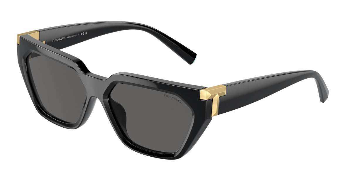 Tiffany & Co. TF4205U sunglasses, Black frame and Dark grey lenses