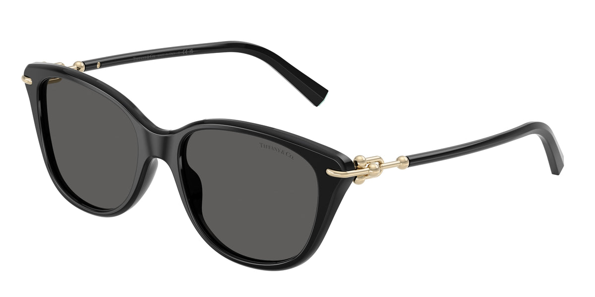 Tiffany & Co. TF4267 sunglasses, Black frame and Dark grey lenses