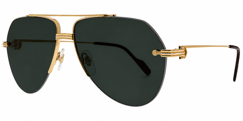 Cartier "Tank" Sunglasses (Vintage) - front view