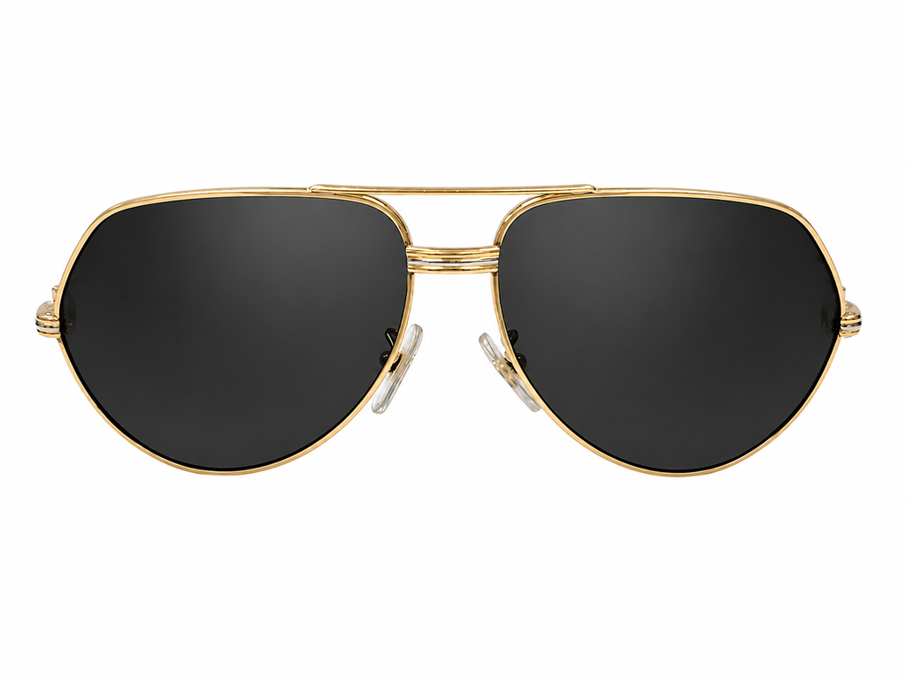 Cartier "Tank" Sunglasses (Vintage) - side angle