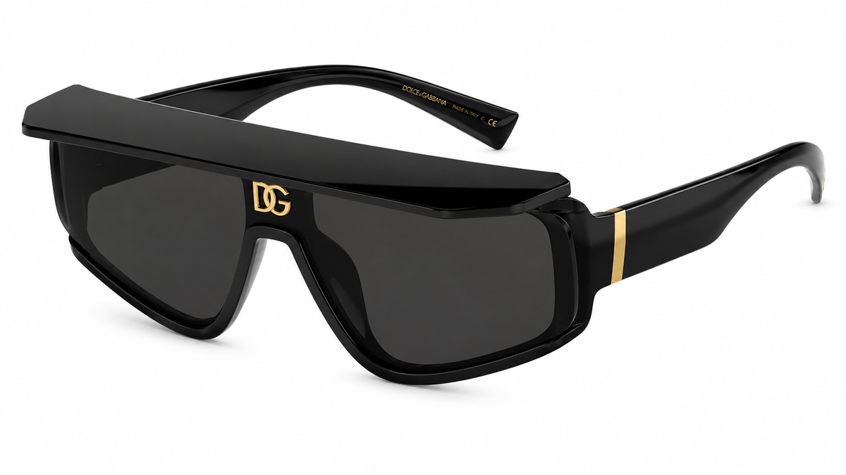 Dolce & Gabbana Harlem Visor Sunglasses - front view