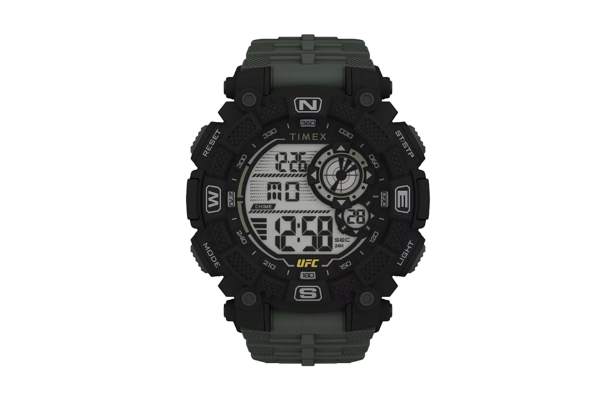Timex UFC Men's Quartz Redemption Resin Green Watch, 50mm - product image