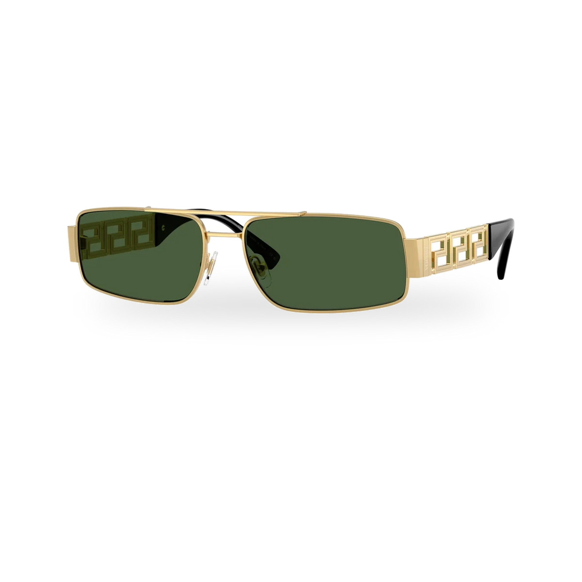 Versace 0VE2257 sunglasses in Gold with Dark green lenses - transparent product photo with soft shadow