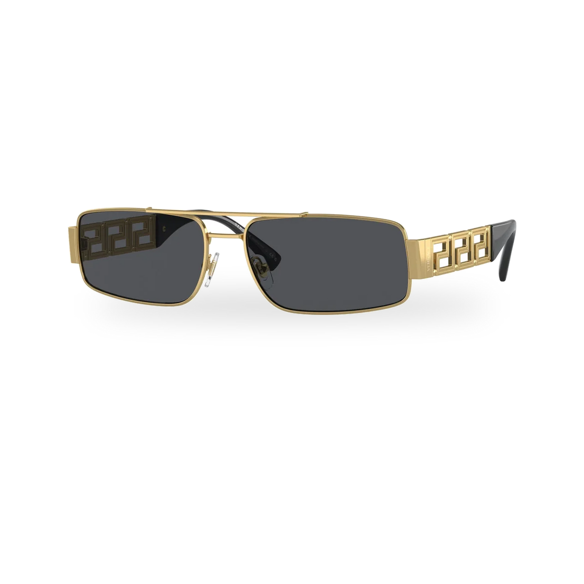 Versace 0VE2257 sunglasses in Gold with Dark grey lenses - transparent product photo with soft shadow