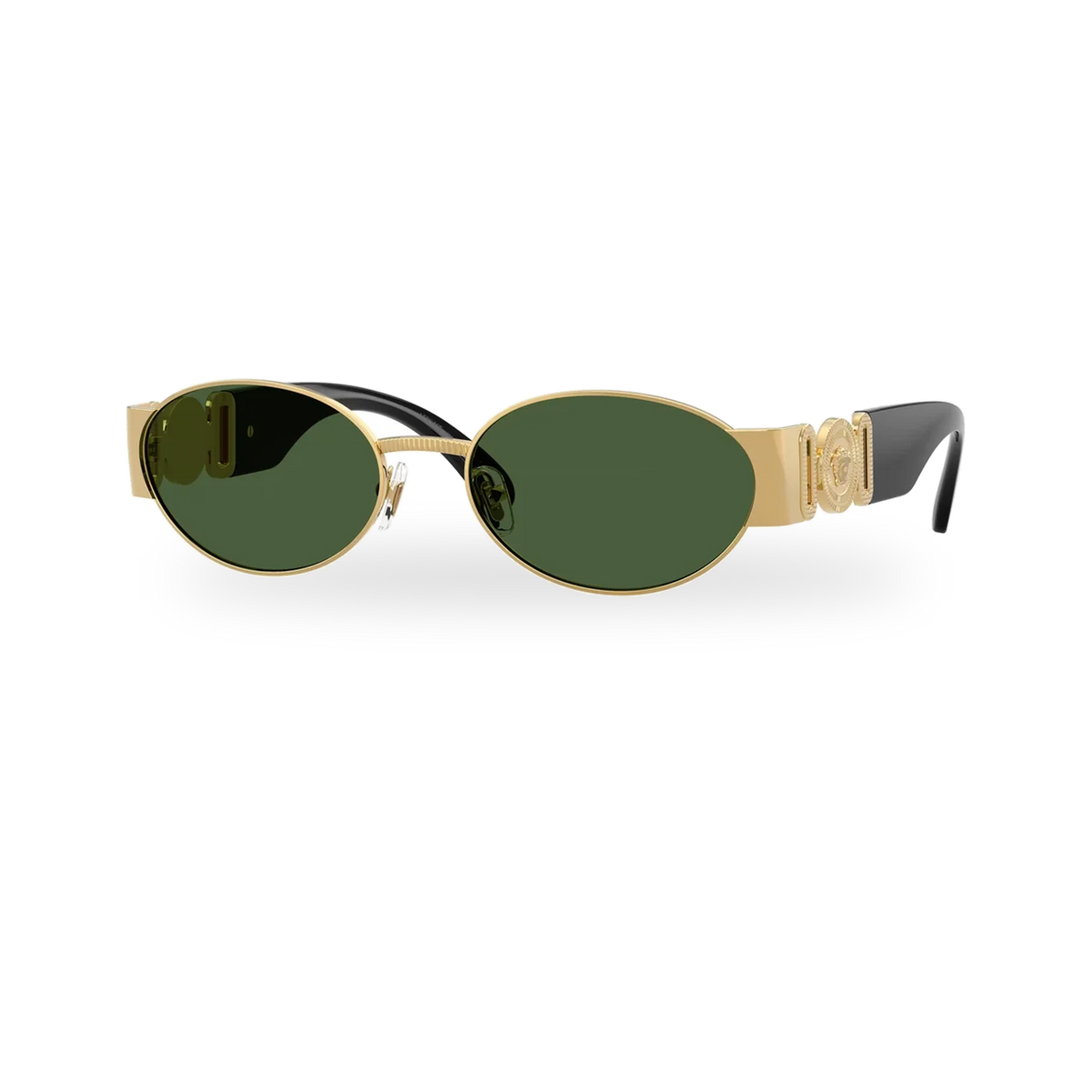 Versace 0VE2299 sunglasses in Gold with Dark green lenses - transparent product photo with soft shadow