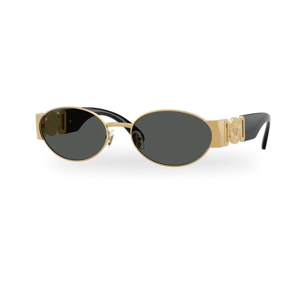 Versace 0VE2299 sunglasses in Gold with Dark grey lenses - transparent product photo with soft shadow