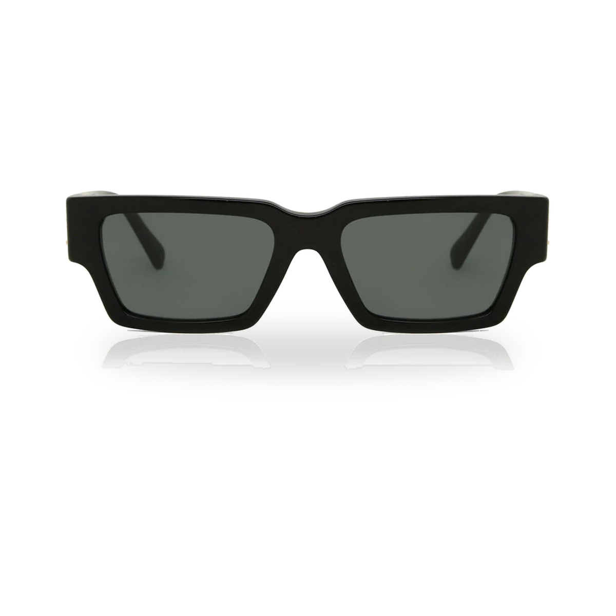 Versace JPG Black Sunglasses - transparent product photo with soft shadow
