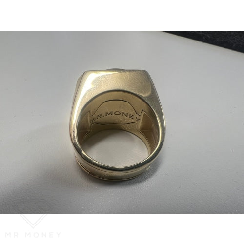 9Ct Gold Diamond Samoan Skux Deluxe Ring Rings