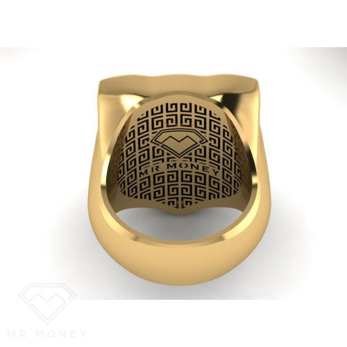 Full Sovereign Shield Ring