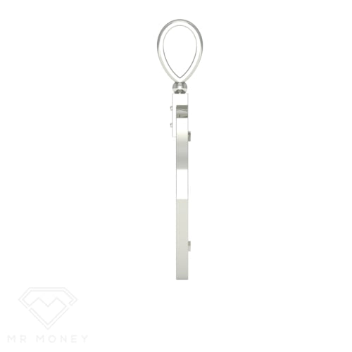 Detail view of Full Sovereign Diamond Pendant from Mr Money NZ