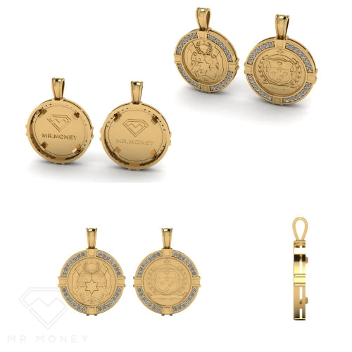 9ct Gold Tonga Diamond Pendant