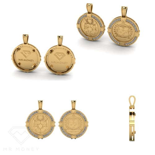 9ct Gold Samoa Diamond Pendant